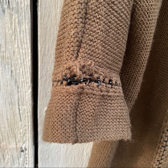Phase 3 Brown Open Cardigan One Size - Picture 5 of 5